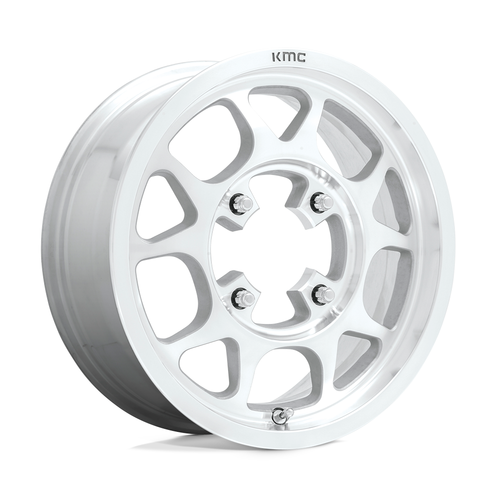 KMC Wheels KS136 Toro 15x6 Machined 38mm ET 115.1mm CB 4x156
