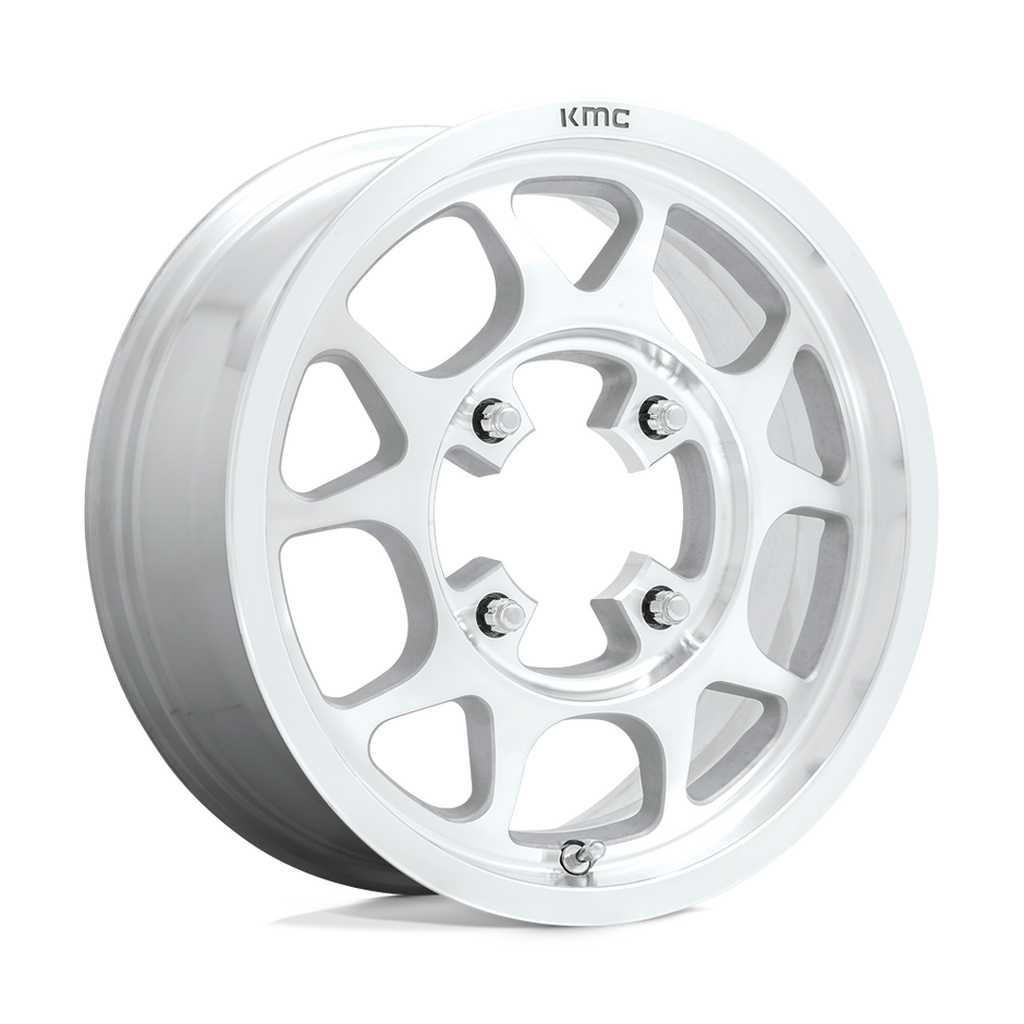 KMC Wheels KS136 Toro 15x6 Machined 38mm ET 115.1mm CB 4x156