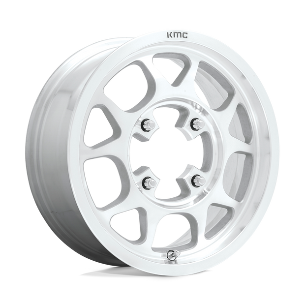 KMC Wheels KS136 Toro 15x6 Machined 38mm ET 115.1mm CB 4x156