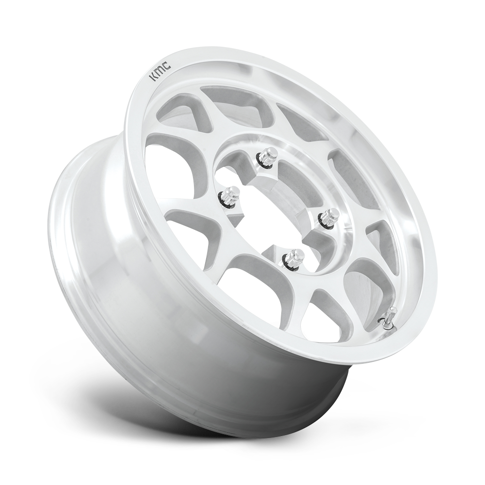 KMC Wheels KS136 Toro 15x6 Machined 38mm ET 115.1mm CB 4x156