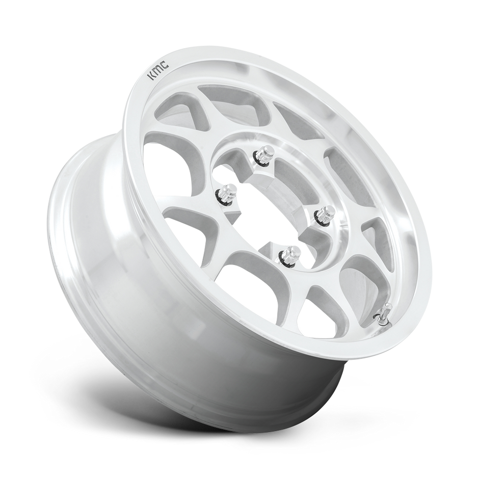KMC Wheels KS136 Toro 15x6 Machined 38mm ET 115.1mm CB 4x156