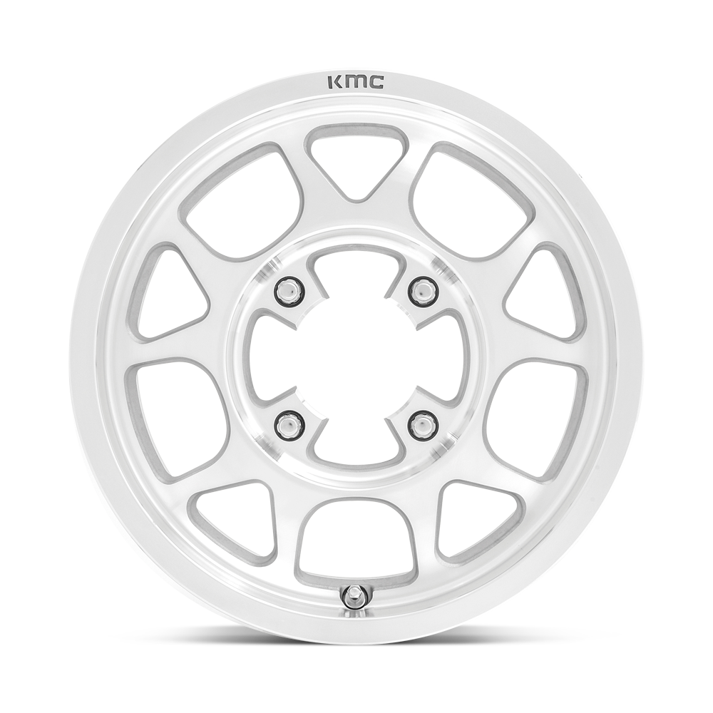 KMC Wheels KS136 Toro 15x6 Machined 38mm ET 115.1mm CB 4x156