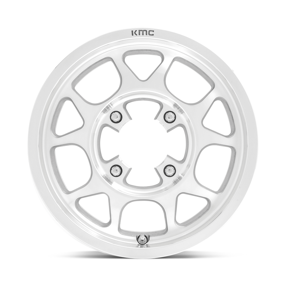 KMC Wheels KS136 Toro 15x6 Machined 38mm ET 115.1mm CB 4x156