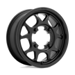 KMC Wheels KS136 Toro 15x6 Satin Black 38mm ET 115.1mm CB 4x156