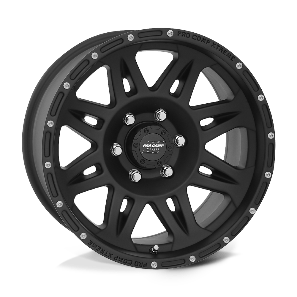 Pro Comp Alloys PA5 Torq 17x8 Flat Black 0mm ET 78.1mm CB 5x127