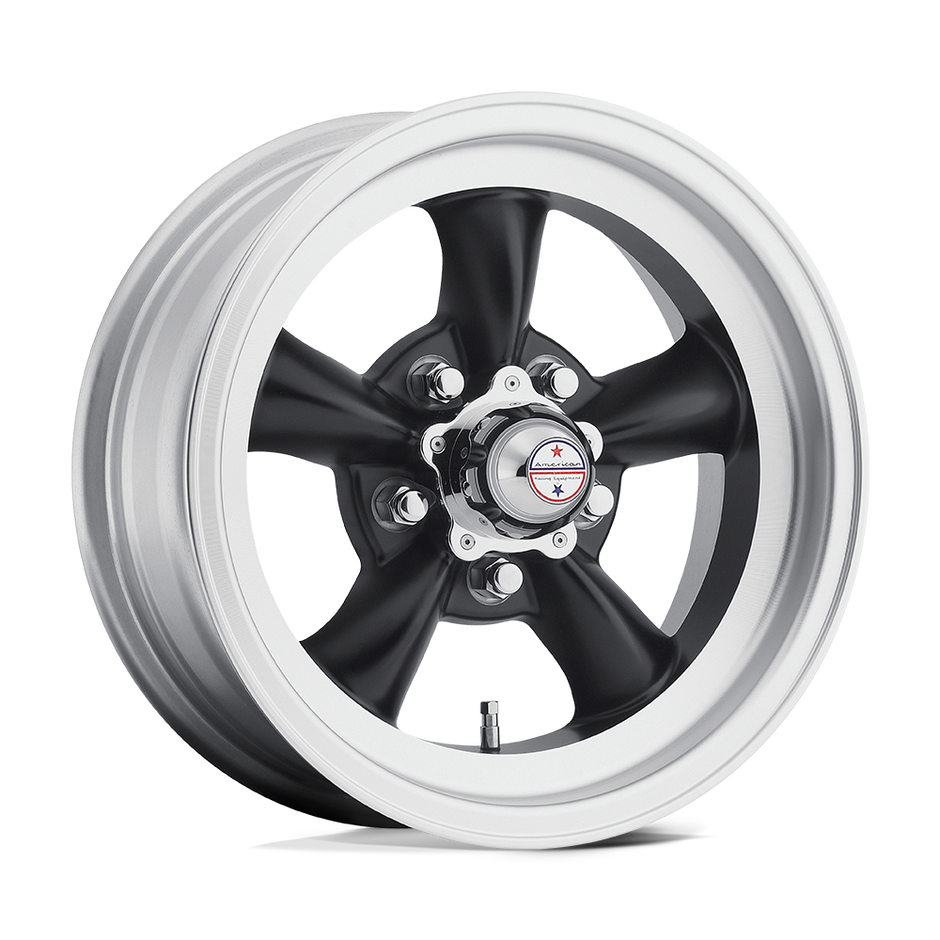 American Racing VN105 Torq Thrust D 14x6 Satin Black w/Machined Lip -2mm ET 83.06mm CB 5x114.3
