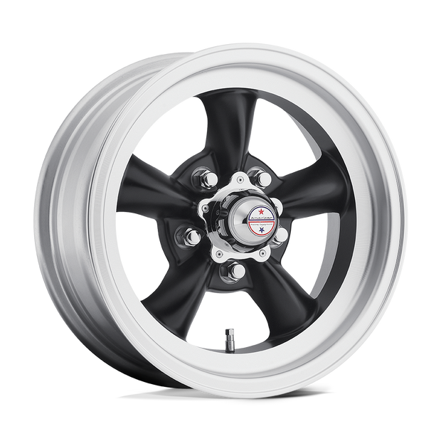 American Racing VN105 Torq Thrust D 15x6 Satin Black w/Machined Lip 4mm ET 83.06mm CB 5x120.65