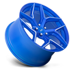 Niche M268 Torsion 20x10.5 Anodized Blue Milled 35mm ET 72.56mm CB 5x120
