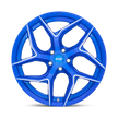 Niche M268 Torsion 20x10.5 Anodized Blue Milled 35mm ET 72.56mm CB 5x120