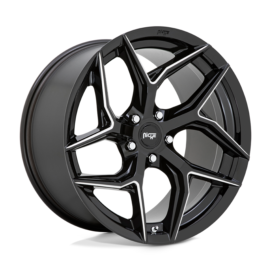 Niche M266 Torsion 20x10.5 Gloss Black Milled 40mm ET 66.56mm CB 5x112