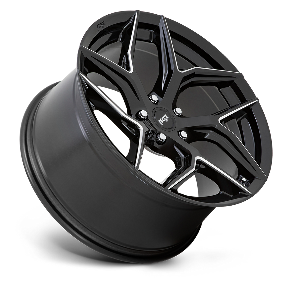 Niche M266 Torsion 20x10.5 Gloss Black Milled 40mm ET 66.56mm CB 5x112