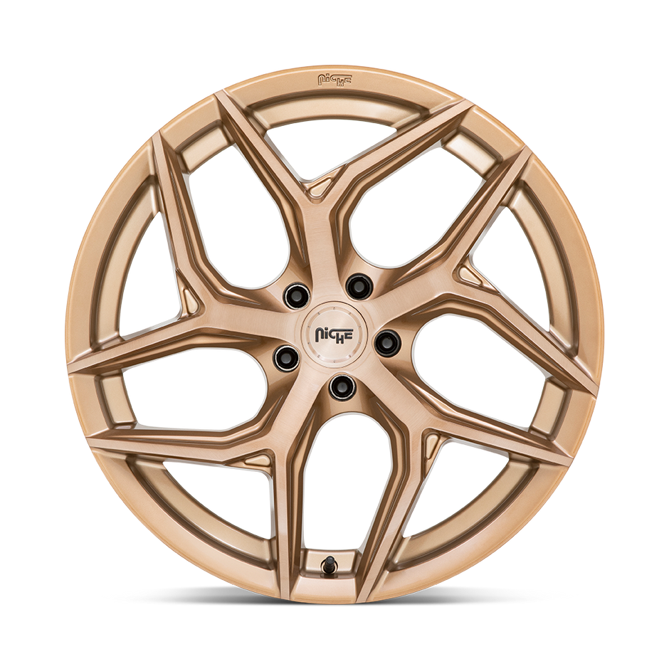Niche M267 Torsion 20x10.5 Platinum Bronze 35mm ET 72.56mm CB 5x120