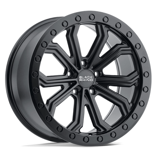 Black Rhino Hard Alloys Trabuco 20x10 Matte Black 30mm ET 71.5mm CB 5x127