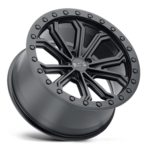 Black Rhino Hard Alloys Trabuco 20x10 Matte Black 30mm ET 71.5mm CB 5x127