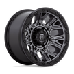 Fuel Wheels D825 Traction 17x9 Matte Gunmetal w/Black Ring -12mm ET 71.5mm CB 5x127