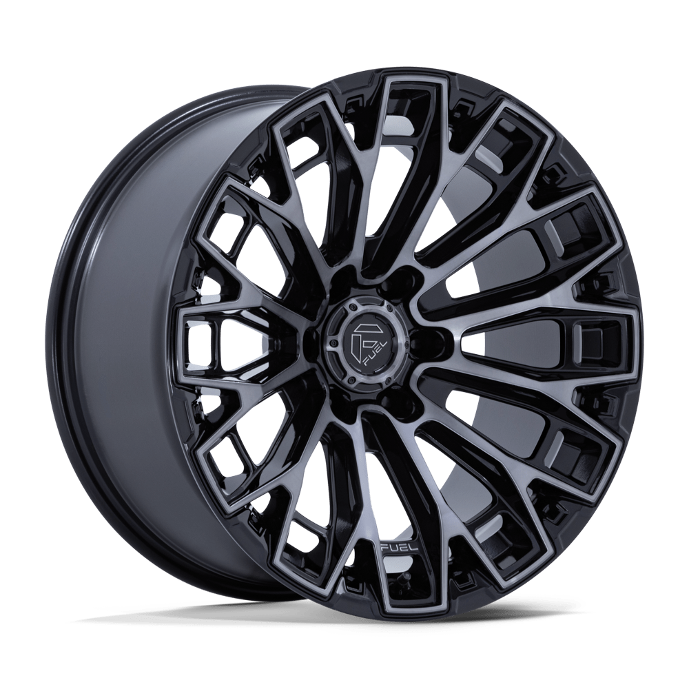Fuel Wheels FC882 Trax 17x9 Gloss Black Machined Face w/DTCC 1mm ET 87.1mm CB 6x135