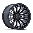Fuel Wheels FC882 Trax 17x9 Gloss Black Machined Face w/DTCC 1mm ET 87.1mm CB 6x135