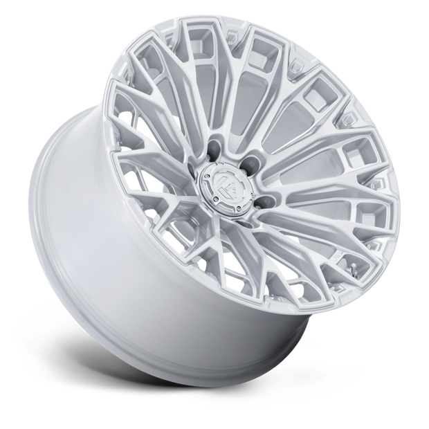 Fuel Wheels FC882 Trax 17x9 Gloss Silver w/Machined Face 1mm ET 87.1mm CB 6x135