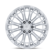 Fuel Wheels FC882 Trax 17x9 Gloss Silver w/Machined Face 1mm ET 87.1mm CB 6x135