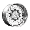 American Force Trek SD forged wheels in polished finish, three-quarter view