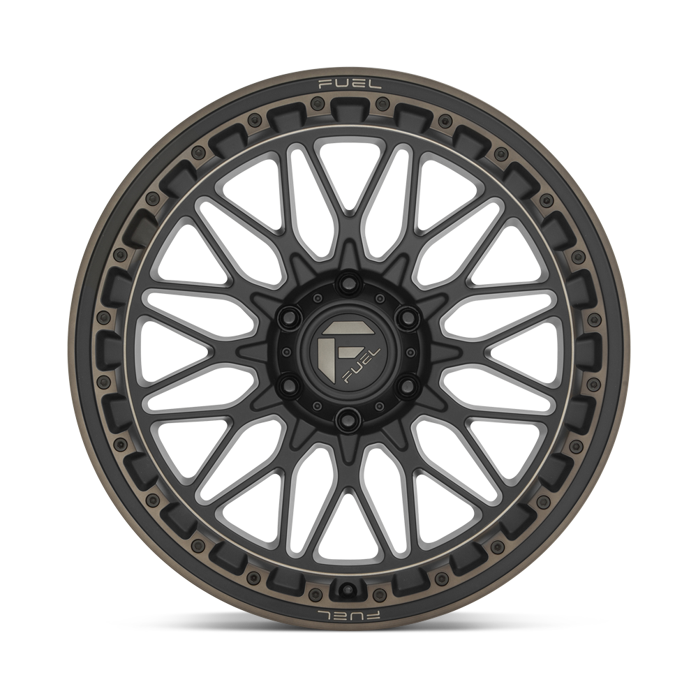Fuel Wheels D759 Trigger 17x9 Matte Black w/Dark Tint -12mm ET 71.5mm CB 5x127
