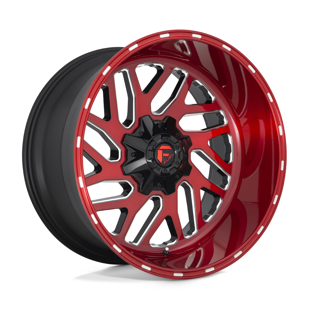 Fuel Wheels D691 Triton 20x10 Candy Red Milled -18mm ET 125.1mm CB 8x170