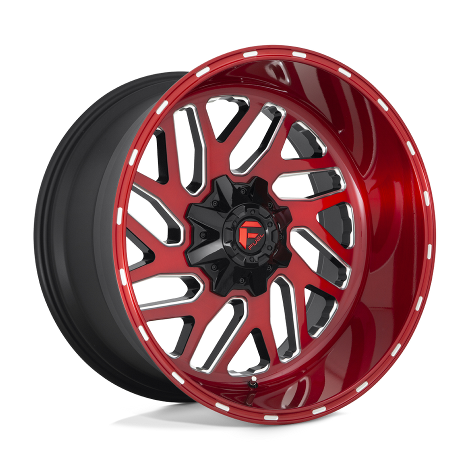 Fuel Wheels D691 Triton 20x10 Candy Red Milled -18mm ET 125.1mm CB 8x170