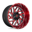 Fuel Wheels D691 Triton 20x10 Candy Red Milled -18mm ET 125.1mm CB 8x170