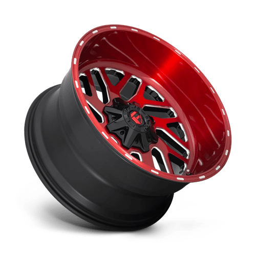 Fuel Wheels D691 Triton 20x10 Candy Red Milled -18mm ET 125.1mm CB 8x170