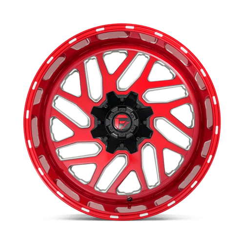 Fuel Wheels D691 Triton 20x10 Candy Red Milled -18mm ET 125.1mm CB 8x170