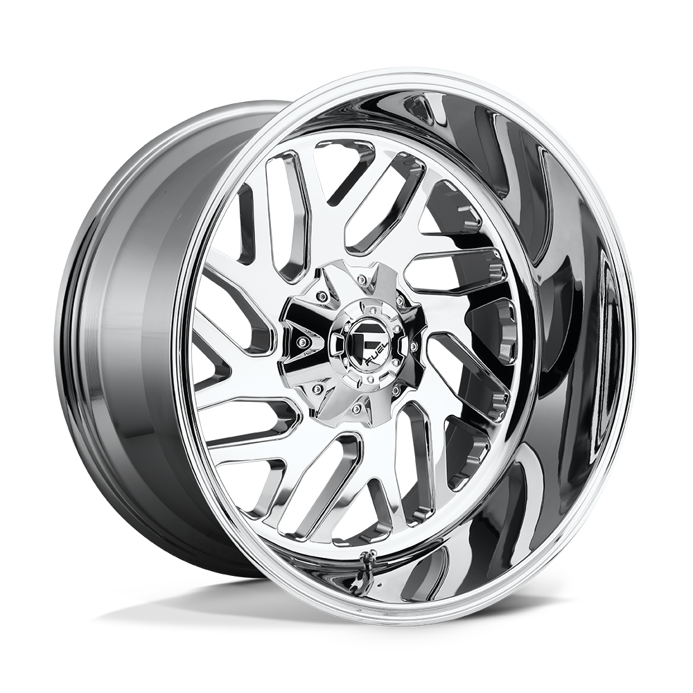 Fuel Wheels D609 Triton 20x10 Chrome Plated -18mm ET 125.1mm CB 8x170