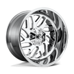 Fuel Wheels D609 Triton 20x10 Chrome Plated -18mm ET 125.1mm CB 8x170