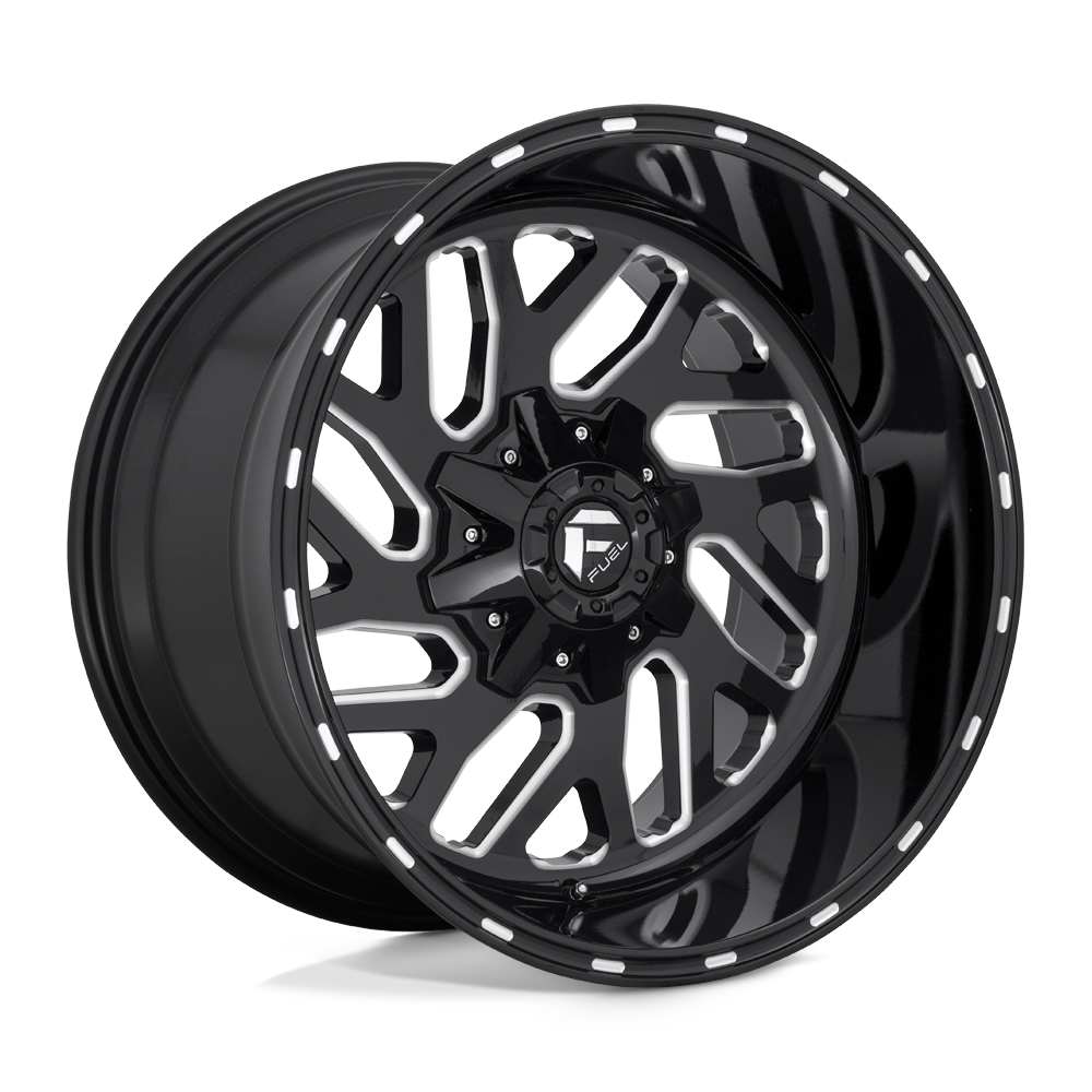 Fuel Wheels D581 Triton 17x9 Gloss Black Milled -12mm ET 78.1mm CB 5x114.3/5x127