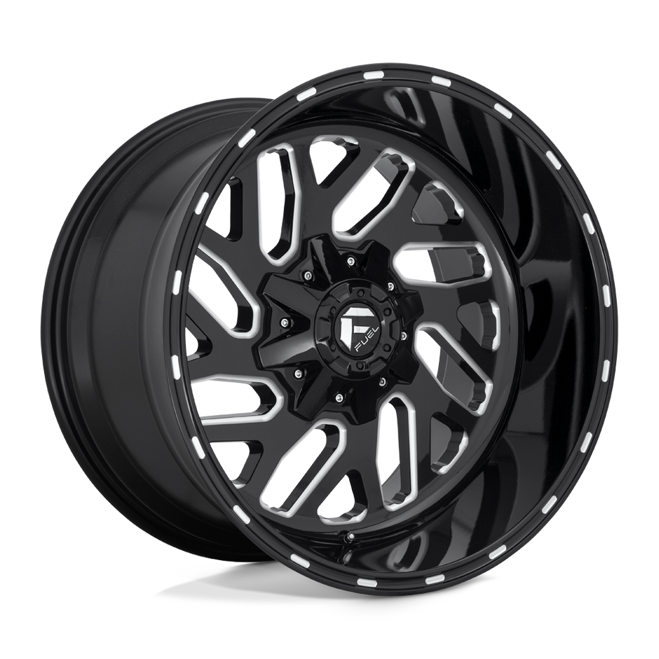 Fuel Wheels D581 Triton 17x9 Gloss Black Milled -12mm ET 78.1mm CB 5x114.3/5x127