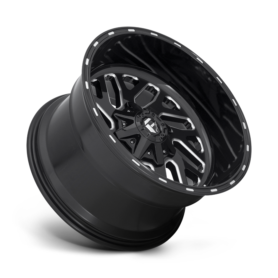 Fuel Wheels D581 Triton 17x9 Gloss Black Milled -12mm ET 78.1mm CB 5x114.3/5x127