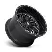Fuel Wheels D581 Triton 17x9 Gloss Black Milled -12mm ET 78.1mm CB 5x114.3/5x127