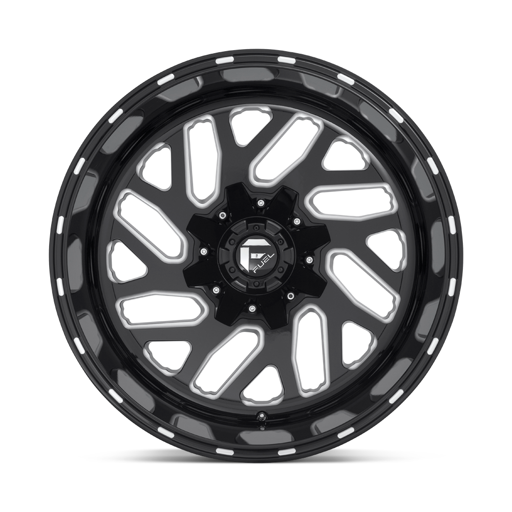 Fuel Wheels D581 Triton 17x9 Gloss Black Milled -12mm ET 78.1mm CB 5x114.3/5x127
