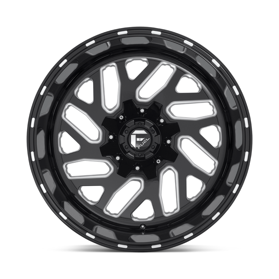 Fuel Wheels D581 Triton 17x9 Gloss Black Milled -12mm ET 78.1mm CB 5x114.3/5x127