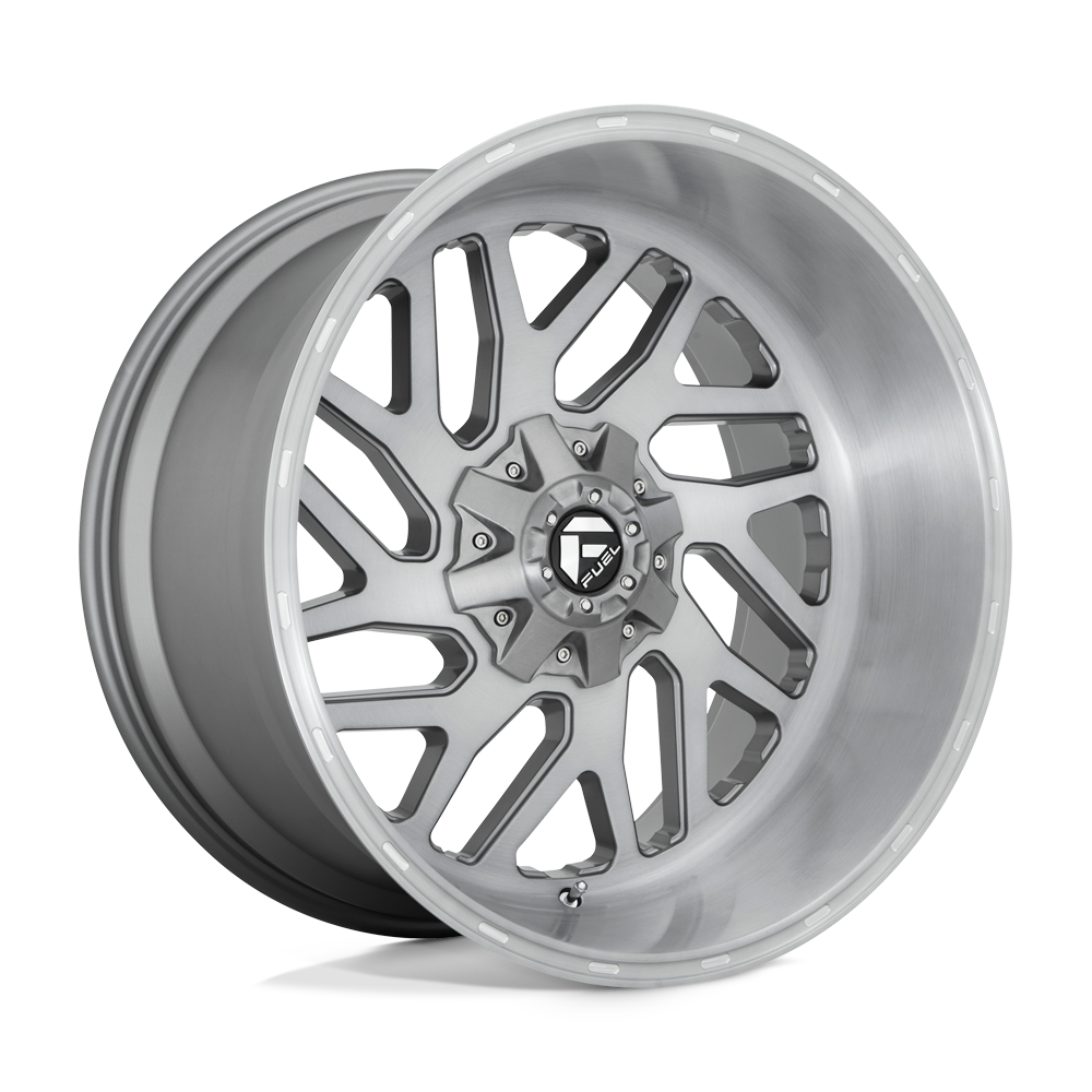Fuel Wheels D715 Triton Platinum 20x10 Brushed Gunmetal w/Tinted Clear -18mm ET 125.1mm CB 8x170