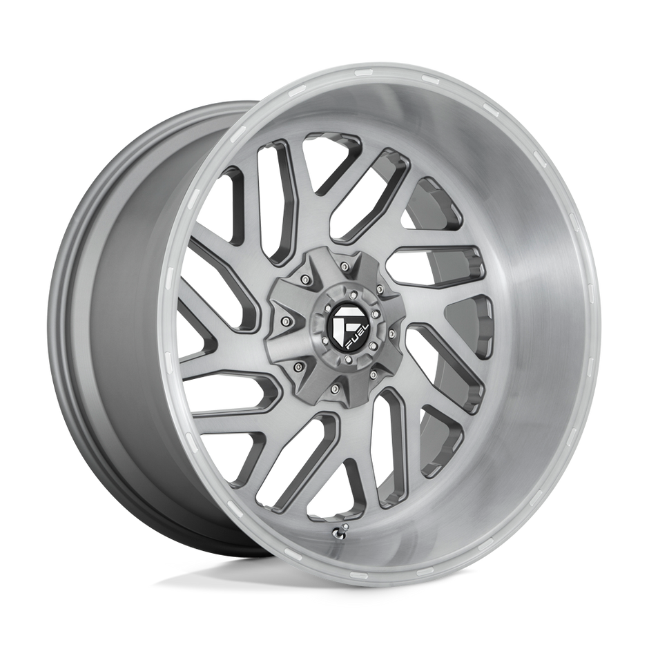 Fuel Wheels D715 Triton Platinum 20x10 Brushed Gunmetal w/Tinted Clear -18mm ET 125.1mm CB 8x170