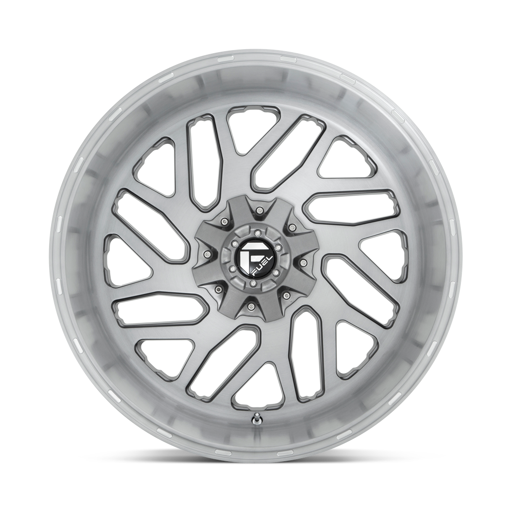 Fuel Wheels D715 Triton Platinum 20x10 Brushed Gunmetal w/Tinted Clear -18mm ET 125.1mm CB 8x170