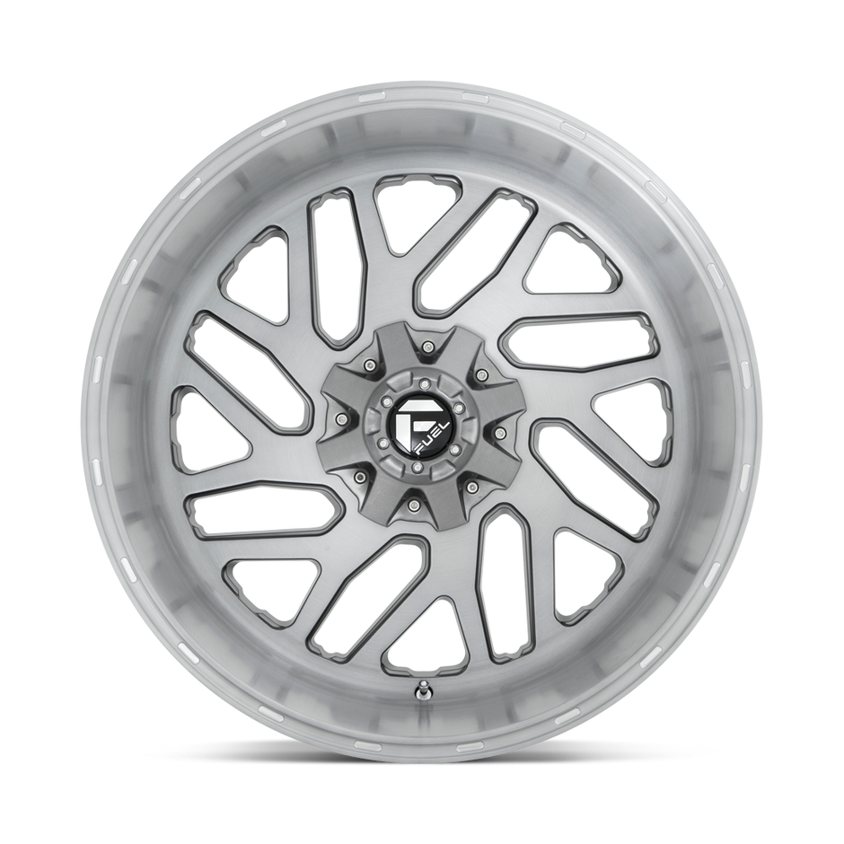 Fuel Wheels D715 Triton Platinum 20x10 Brushed Gunmetal w/Tinted Clear -18mm ET 125.1mm CB 8x170