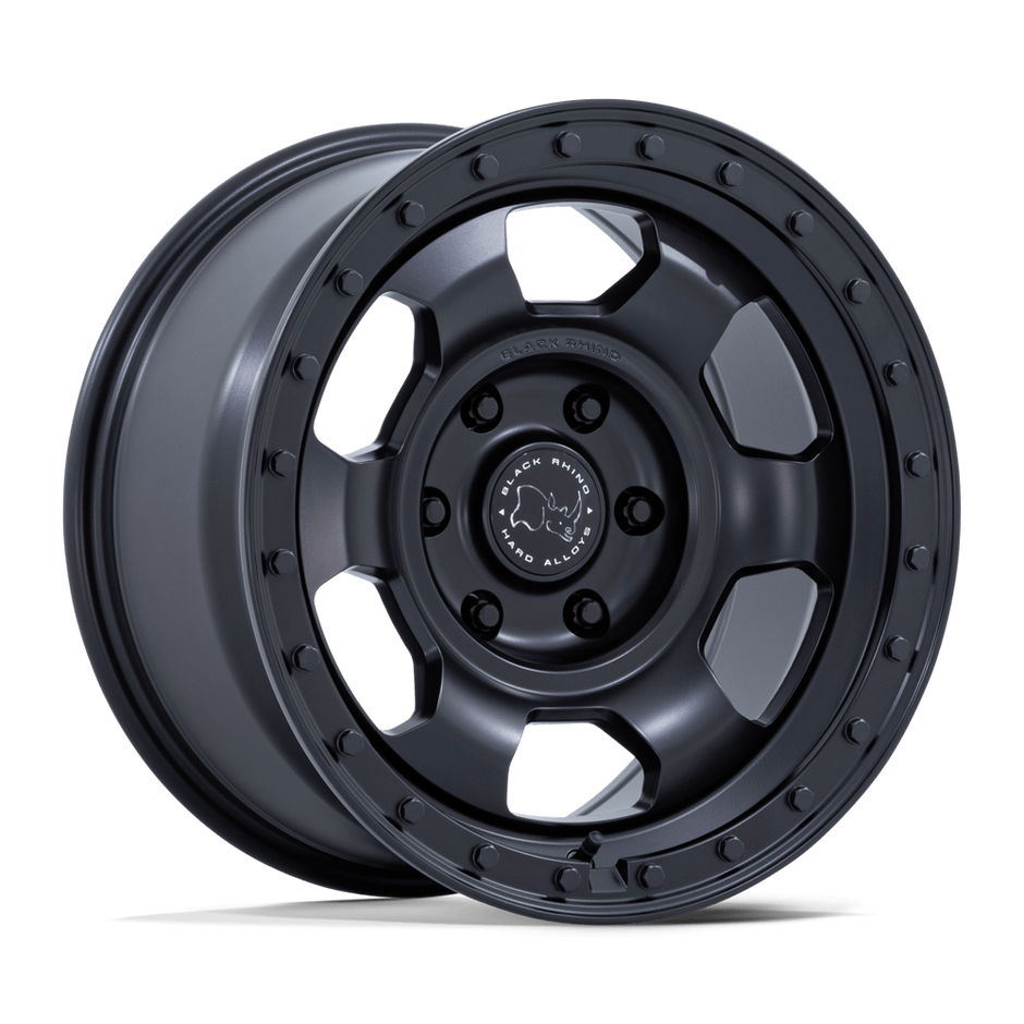 Black Rhino Hard Alloys BR029 Trooper 17x8.5 Matte Black 25mm ET 71.6mm CB 5x130