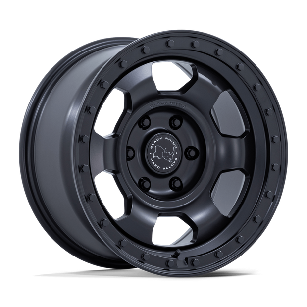 Black Rhino Hard Alloys BR029 Trooper 17x8.5 Matte Black 25mm ET 71.6mm CB 5x130