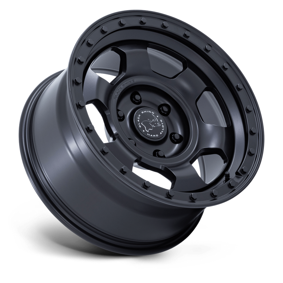 Black Rhino Hard Alloys BR029 Trooper 17x8.5 Matte Black 25mm ET 71.6mm CB 5x130