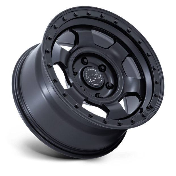 Black Rhino Hard Alloys BR029 Trooper 17x8.5 Matte Black 25mm ET 71.6mm CB 5x130