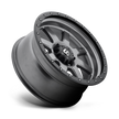 Fuel Wheels D552 Trophy 17x8.5 Matte Gunmetal w/Black Bead Ring -6mm ET 78.1mm CB 5x127