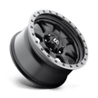 Fuel Wheels D551 Trophy 17x8.5 Matte Black w/Gunmetal Ring 13mm ET Custom CB 5x150