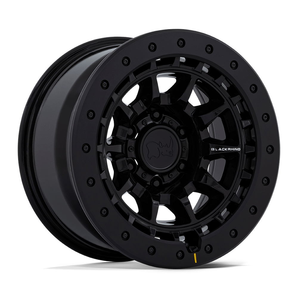 Black Rhino Hard Alloys BR016 Tusk 17x8.5 Gloss Black 0mm ET 71.5mm CB 5x127