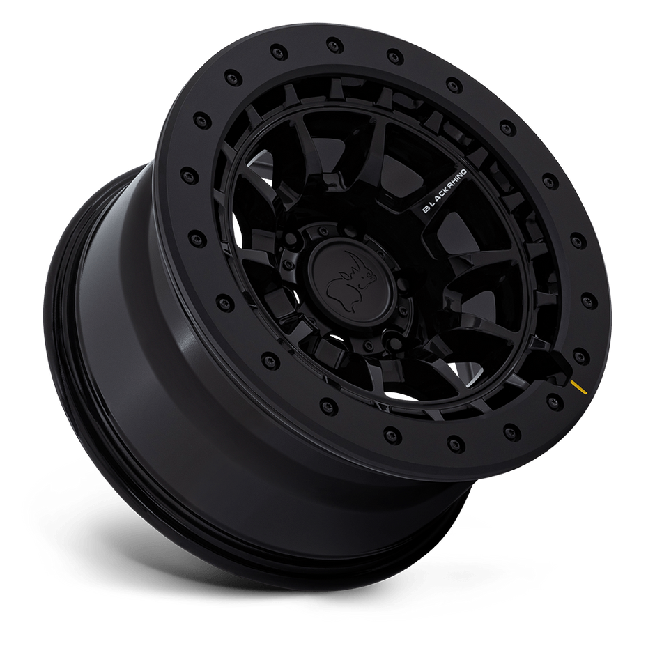 Black Rhino Hard Alloys BR016 Tusk 17x8.5 Gloss Black 0mm ET 71.5mm CB 5x127